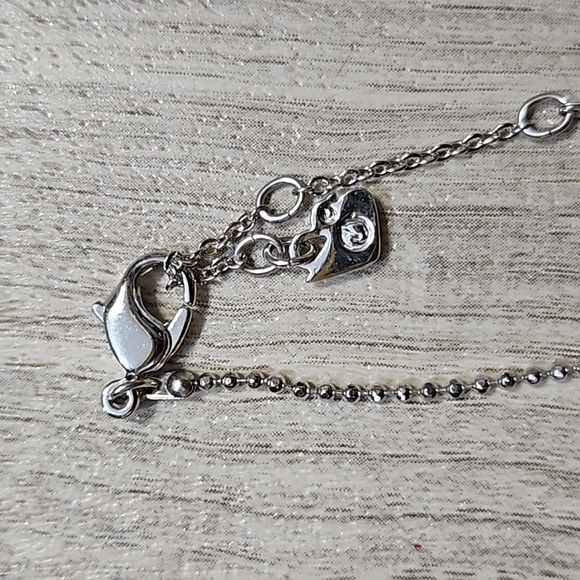 Purple gemstone necklace - Picture 4 of 6